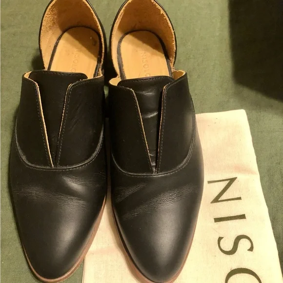 😍 NISOLO BLK EMMA D’ ORSAY OXFORD SHOES! 🎯 - Picture 7 of 16